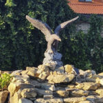 Скульптура для саду Орел з Бетону — изображение 5