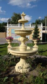 Бетонний Фонтан Арт.03 для саду - Зображення 4