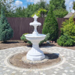 Бетонний Фонтан Арт.12 для саду - Зображення 2