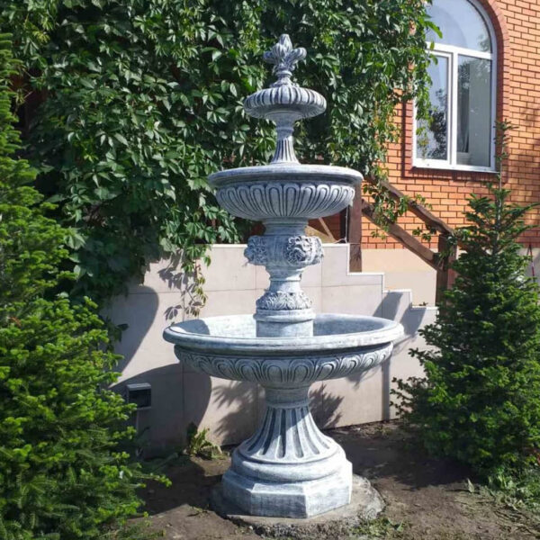 Бетонний Фонтан Арт.03 для саду — изображение 4