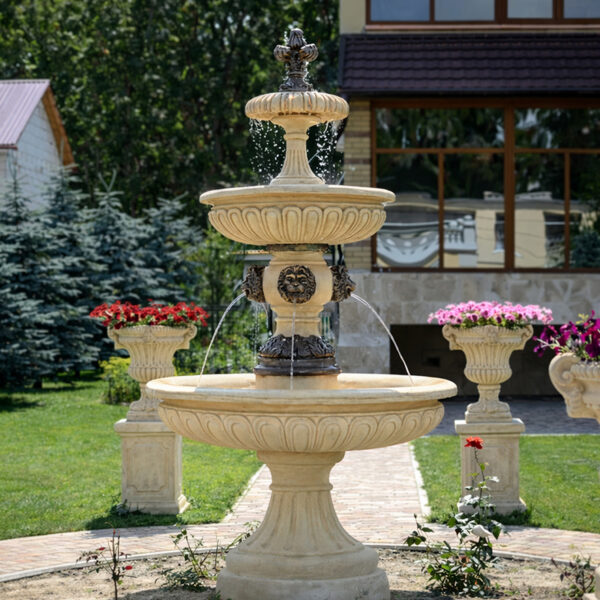 Бетонний Фонтан Арт.03 для саду — изображение 2