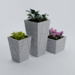 Бетонний Вазон Гранада L Лофт - Зображення 7