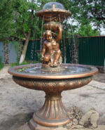 Бетонний Фонтан Арт.19 для саду - Зображення 2