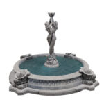 Бетонный Фонтан Арт.24 для сада (парка)