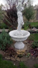 Бетонний Фонтан Арт.37 для саду - Зображення 2