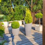 Вазони циліндричні Мілано