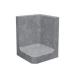 Блок підпірної стіни L-подібний кутовий №2