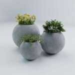 Вуличний Бетонний Вазон Сфера M — изображение 11