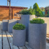 Бетонные Вазоны Осло цилиндрические