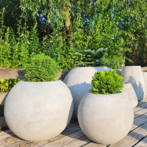Вазоны из бетона Сфера