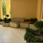 Бетонна Лава/Квітник для саду Сегмент - Зображення 5