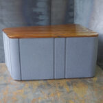 Бетонна Лава/Квітник для саду Сегмент - Зображення 7