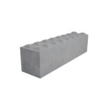 Модульный бетонный блок 2400х600х600 мм Модульный бетонный блок 2400х600х600 мм