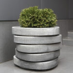 Вуличний Бетонний Вазон Медіатор М - Зображення 4