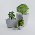 Вуличний Бетонний Вазон Мадрид XL - Зображення 9