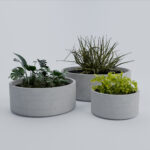 Вуличний Бетонний Вазон Палермо L - Зображення 7