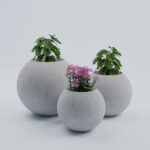 Вуличний Бетонний Вазон Сфера S — изображение 7