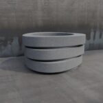 Вуличний Бетонний Вазон Медіатор М - Зображення 5