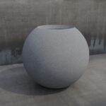 Вуличний Бетонний Вазон Сфера L - Зображення 7