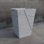 Бетонний Вазон Гранада L Лофт - Зображення 3