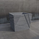 Бетонний Вазон Гранада M Лофт - Зображення 6