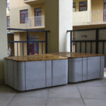 Бетонна Лава/Квітник для саду Сегмент - Зображення 13