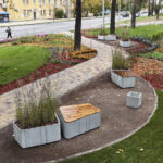 Бетонна Лава/Квітник для саду Сегмент - Зображення 10