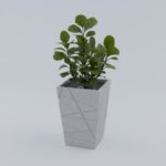 Бетонний Вазон Гранада L Лофт