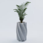 Уличный Бетонный Вазон Берн