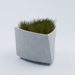 Уличный Бетонный Вазон Мадрид L