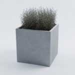 Бетонний Вазон Верона L Лофт
