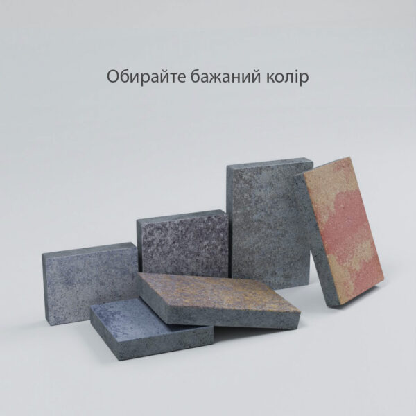 Тротуарна плитка Мегалайт h60, м.кв. - Зображення 4