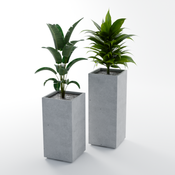 Вуличний Бетонний Вазон Турін XL - Зображення 2